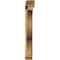 Ekena Millwork Funston Traditional Smooth Bracket w/ Offset Brace, Western Red Cedar, 5 1/2"W x 42"D x 42"H BKT0604X42X42FST01SWR - alternate 4